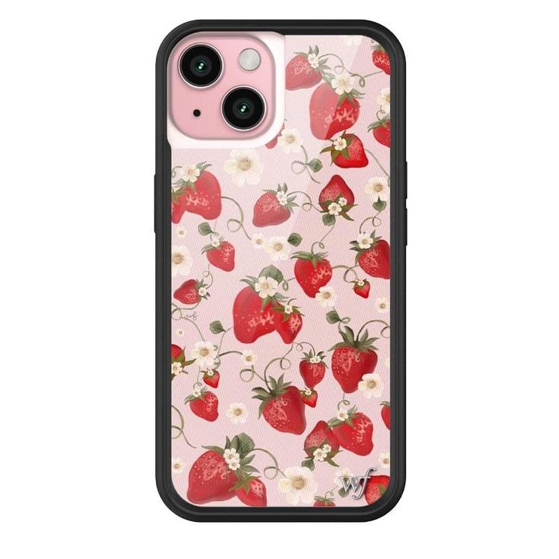 Wildflower Cases - Strawberry Fields, Limited Edition iPhone Case Accessories Durable Protection Protective Custom