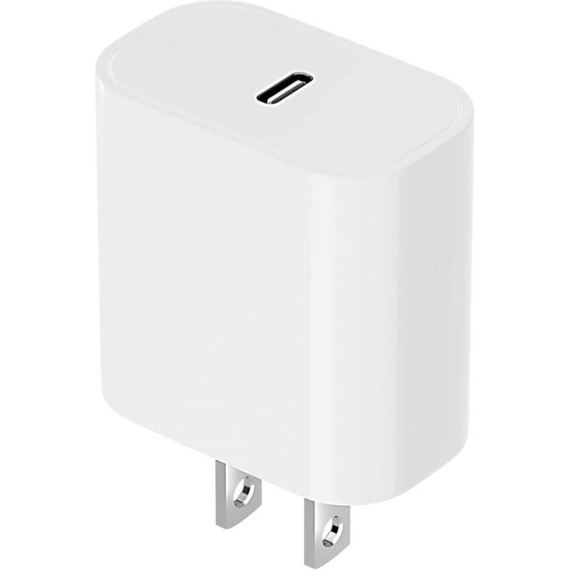 for iPhone Fast Charger,20W USB C Power Delivery Wall Charger Block, Compatible for iPhone14 13 12 11 Pro Max Mini Xs Xr X 8 iPad Galaxy, Pixel 4 3 and More