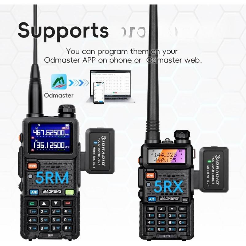 Ham Radio  Programmer Adapter APP and PC Program for  UV-5R and Multiple Models No Driver Issues Instead of Program