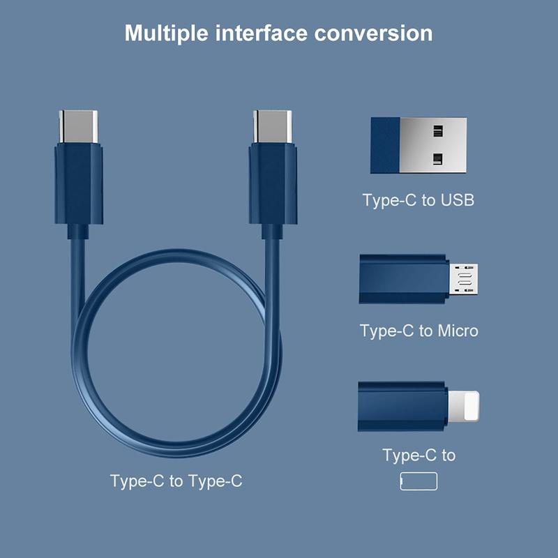 Universal USB Charging & Data Hub Adapter Kit, 1 Set All-in-One High-Speed Sync & Charge Solution with Multifunctional Connectors