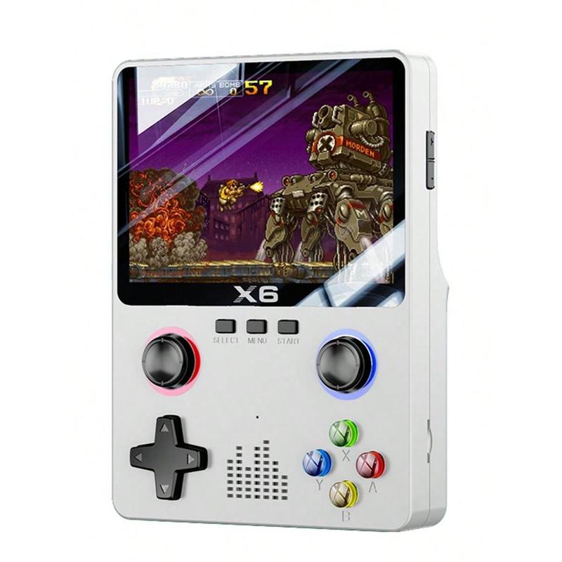 X6 Handheld Retro Gaming Console – 10,000+ Preloaded Classic Games, 3.5