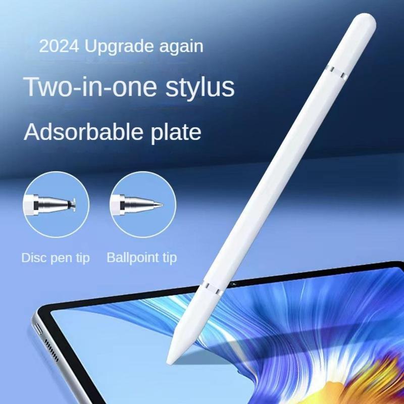 Magnetic Suction Dual-Headed Stylus Pen, Universal Touch Screen Instrument for Apple, Samsung and Android, Ideal for Painting, Writing and Drawing