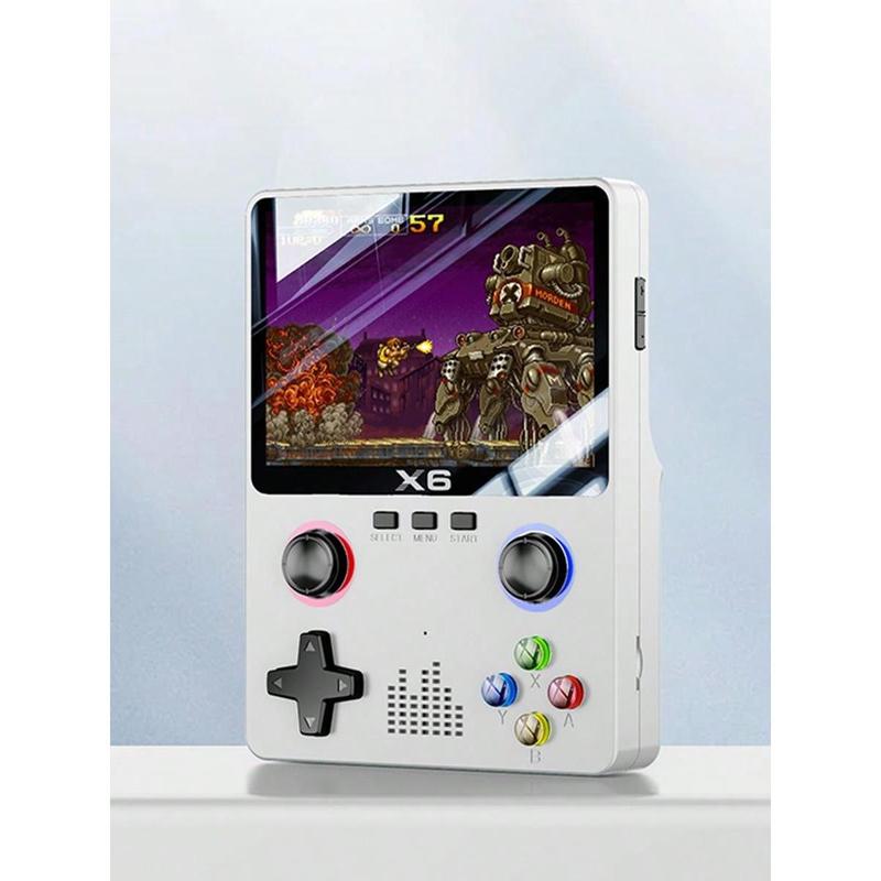 X6 Handheld Retro Gaming Console – 10,000+ Preloaded Classic Games, 3.5