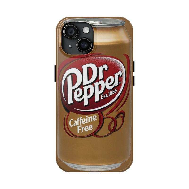 Dr Pepper Tough Phone Cases For iPhone 16, 15, 14, 13, 12, 11, 8, X,  Perfect Fit And Durable, Gift Ideas,  XMas gift