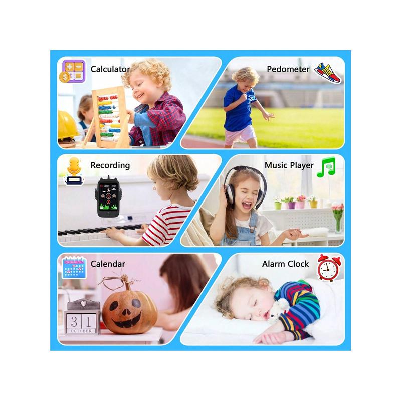 Children Mobile Phone With 19 Learning Game 2.8in Touch Screen Kids Cell Phone Smartphone With Calls SOS MP3 Camera Calculator Pedometer Smartphone Birthday Gifts For Girls Boys 3 4 5 6 7 8 9 Years Old