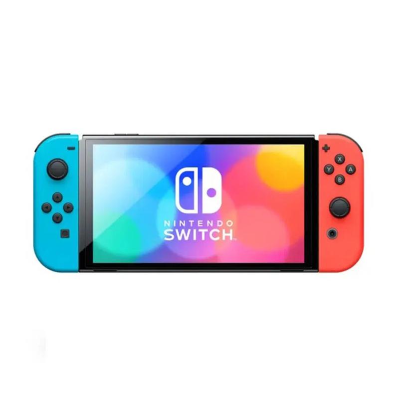 Nintendo Switch - OLED Model - Neon Red Neon Blue Set (Region Free)