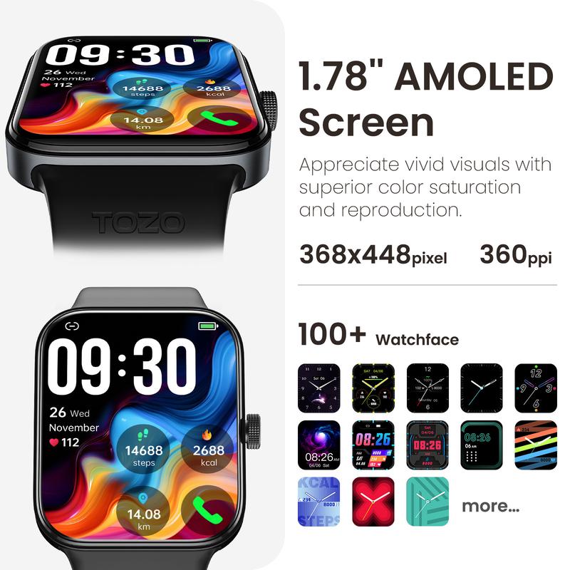 TOZO S4 AcuFit One Smart Watch 1.78