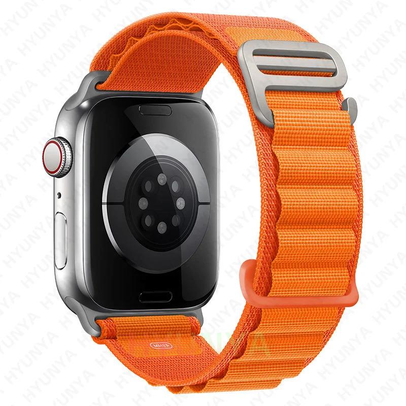 Alpine Strap for Apple Watch Band 45mm 49mm Iwatch Series 9 8 7 Se Ultra 2 Accessories Watchband 44mm 41mm 40mm Correa Bracelet