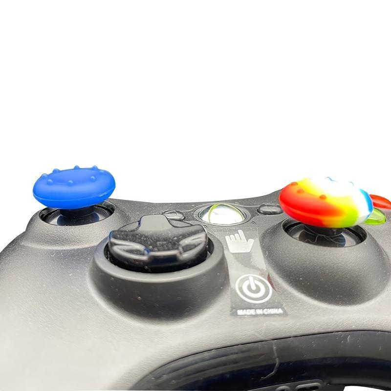 Random Color Silicone Thumb Grip Stick, 20pcs Thumb Wheel Grip for Xbox One XBOX360 PS4 PS3 Controllers