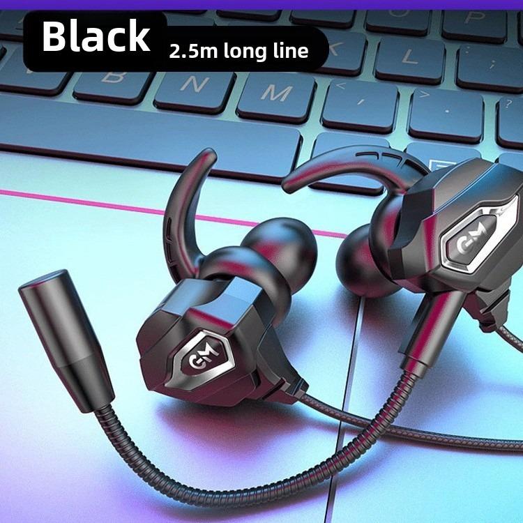 Microphone gaming headphones in ear wired e-sports PUBG CS dedicated with microphone desktop computer laptop headset