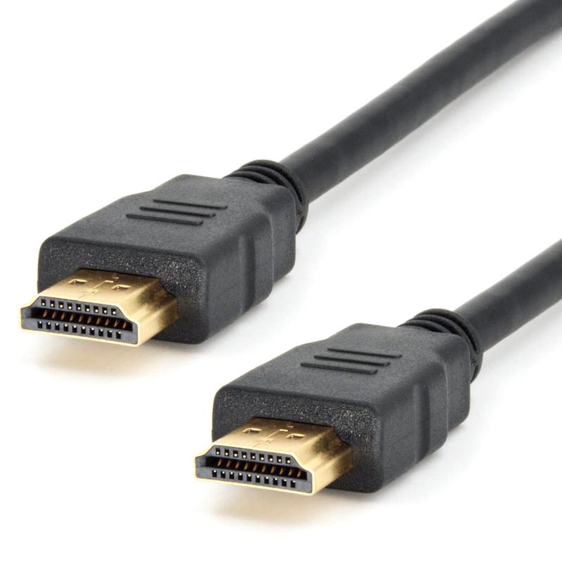 Premium 4K HDMI  2.0 with Ethernet - HDMI 4K  2.0 (4K @ 60Hz) Ready - High Speed 18Gbps -  Plated Connectors - ARC - Video 4K Ultra HD 2160p 1080p 3D HDR - HDMI  6 ft 1.8m