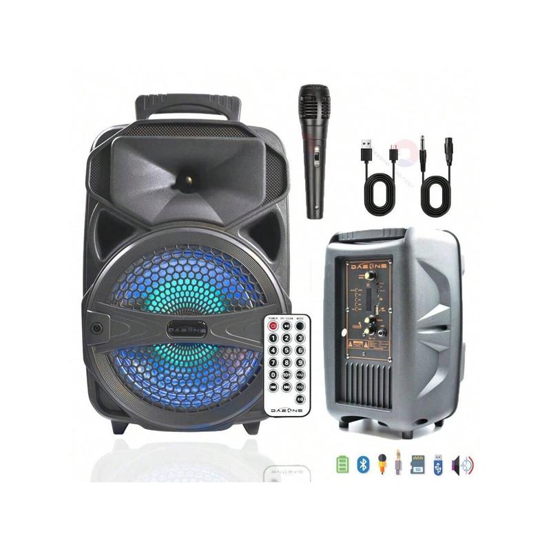 Wireless Portable FM Bluetooth Speaker Heavy Bass Sound System Party