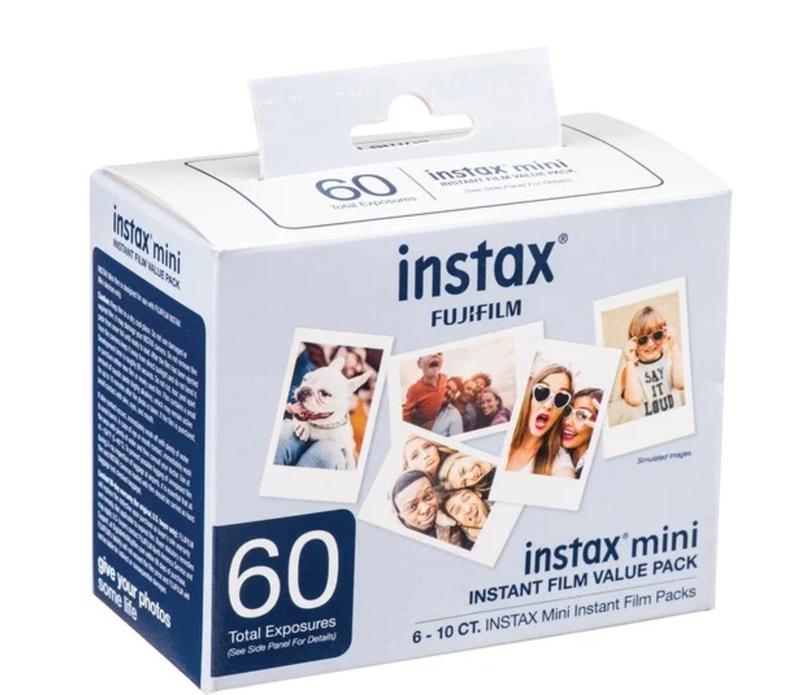 Fujifilm Instax Mini Instant Film, 60 Exposures