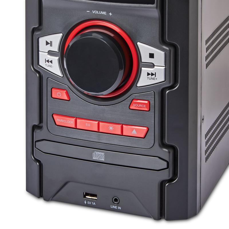 100W CD Stereo with USB & Bluetooth Connectivity  Digital Wireless Speakers Audio