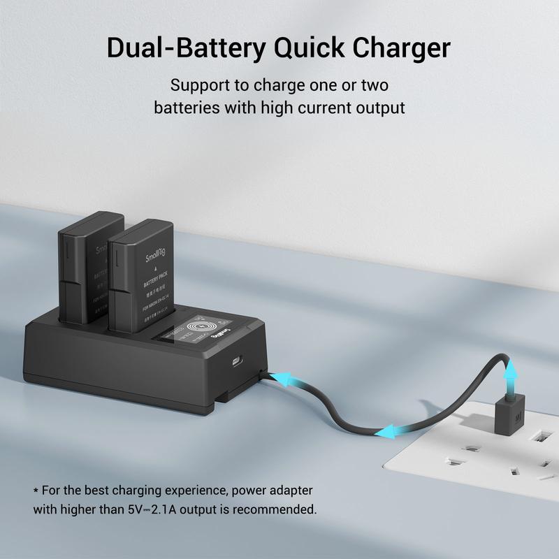 SmallRig EN-EL14 Camera Battery and Charger Kit 3819