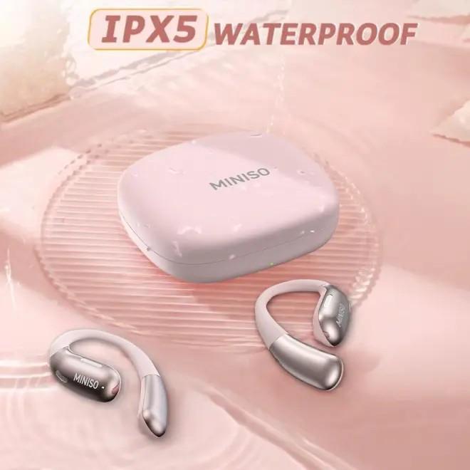 MINISO X28 OWS Translation Open Ear Wireless Bluetooth Earbuds with Real Time Translation, HIFI Sound Quality and IPX5 Waterproof Headphones