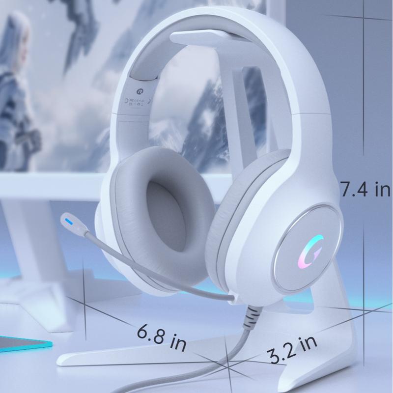 Xbox Headset with Mic - Surround Sound RGB Gaming Headphones for PS5, PS4, PC, Mac, Switch, and Xbox Series - 50MM Dynamic Drivers