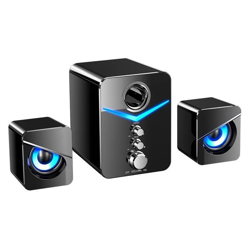 USB Powered BT Speaker, Home Theater Sound System, Mini Speaker, Desktop Computer MP3 Player, Audio PC Phone Subwoofer