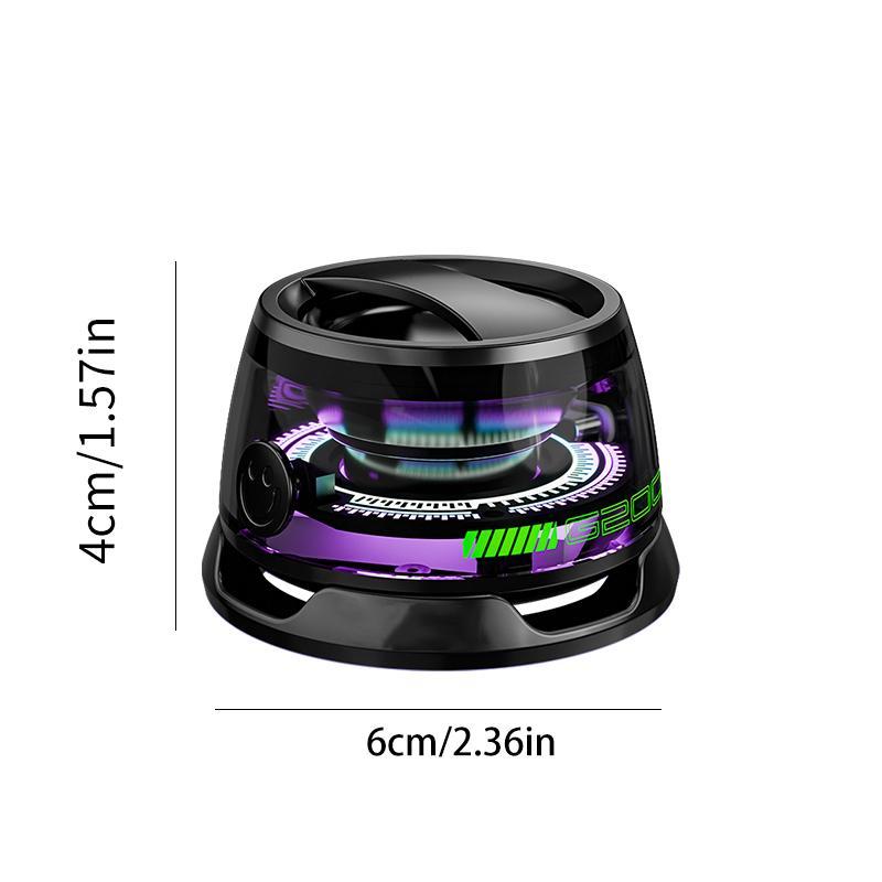 Wireless Speaker, Rechargeable Portable Speaker, Mini Magnetic Speaker with Atmosphere Light, Bluetooth-compatible Speaker for Home, Outdoor, Bathroom