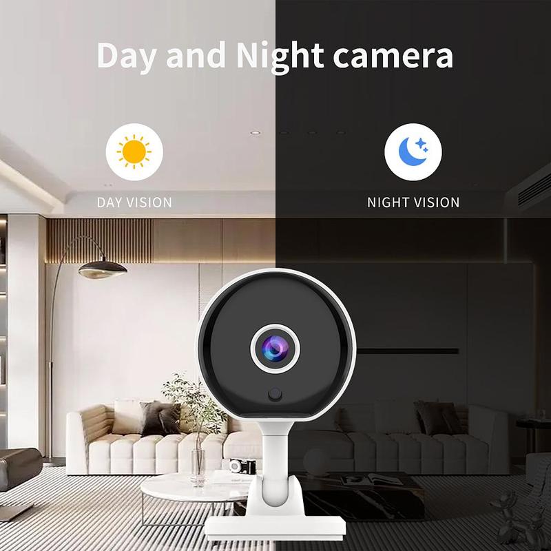 Wireless Security Camera, USB Powered 2.4G Wifi Camera with Motion Detection, HD Night-Vision Security Camera, Home Security Camera for Indoor Use