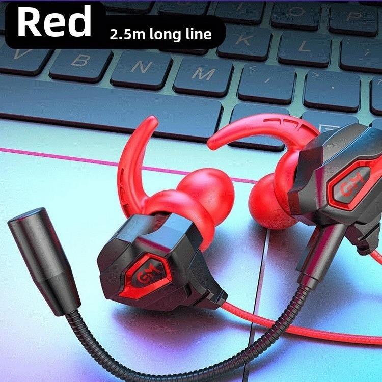 Microphone gaming headphones in ear wired e-sports PUBG CS dedicated with microphone desktop computer laptop headset