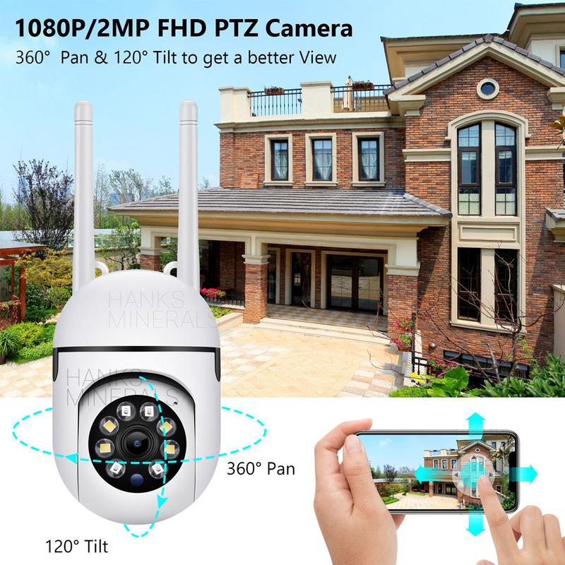 4-Pack Wireless 5G WiFi Security Camera System Smart Outdoor Night Vision 1080P