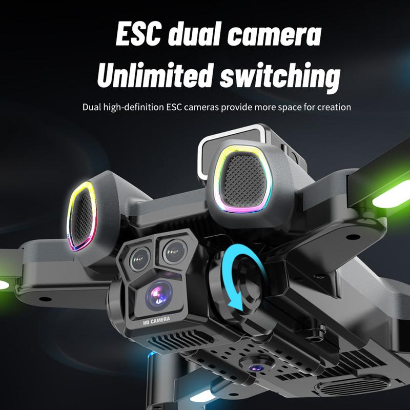 CS15 FPV Brushless Drone With 4K HD Camera WiFi RC Quadcopter Obstacle Avoidance Accessories Portable