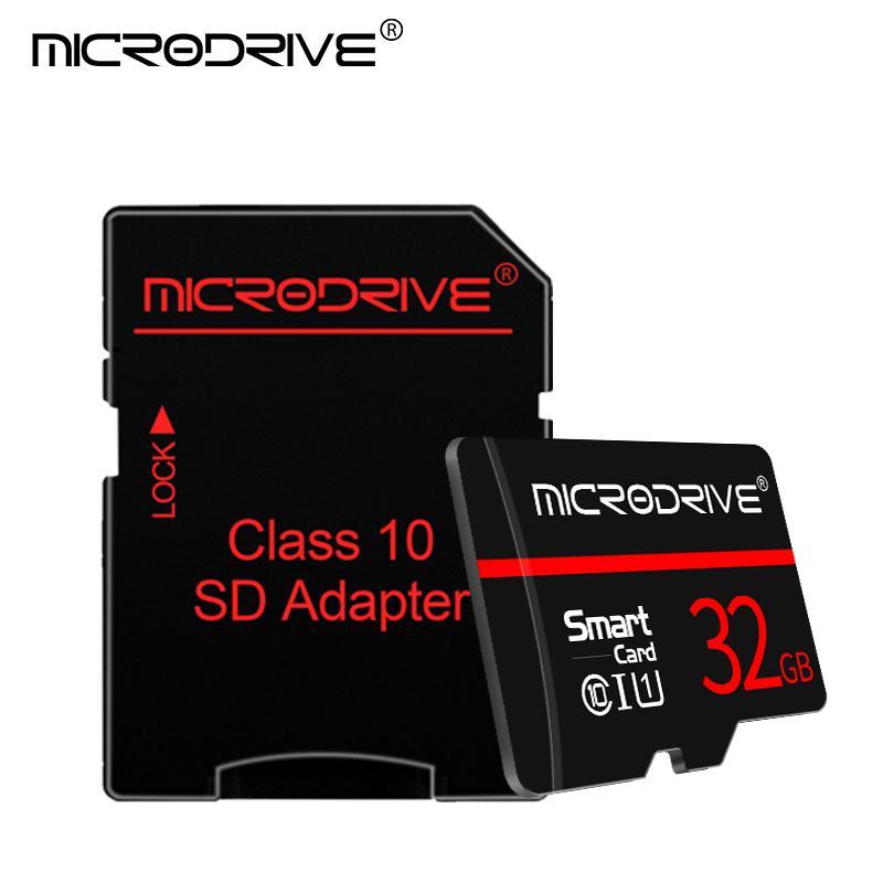 MicroDrive Micro SD Card, 1 Count Class 10 TF Flash Card, High Speed Mini Micro SD Card, Memory Card for Mobile Phone PC Speaker