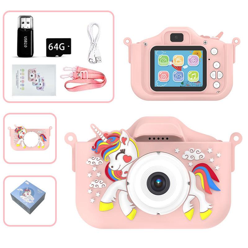 3-12 Year Old Girl Toys Birthday Gifts, 32MP HD Dual Lens Toddler Camera for Kids, 1080P Video Kids Digital Camera, Kid Camera Toys with 32GB TF Card