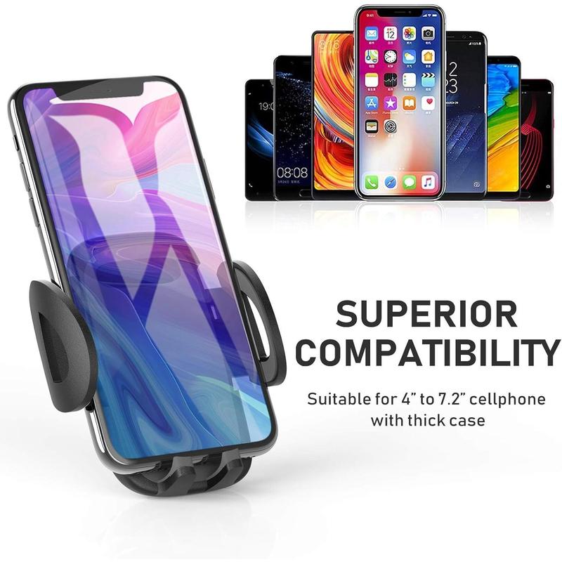 Cup Car Phone Holder for Car, Car Cup Holder Phone Mount, Universal Adjustable Gooseneck Cup Holder Cradle Car Mount for Cell Phone iPhone,Samsung,Huawei,LG, Sony, Nokia