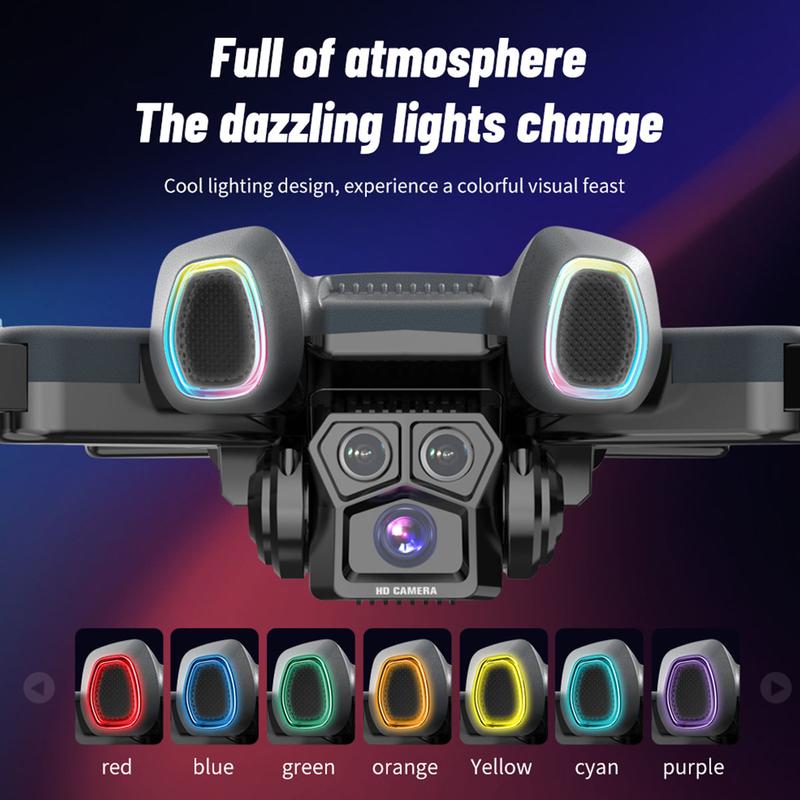 CS15 FPV Brushless Drone With 4K HD Camera WiFi RC Quadcopter Obstacle Avoidance Accessories Portable