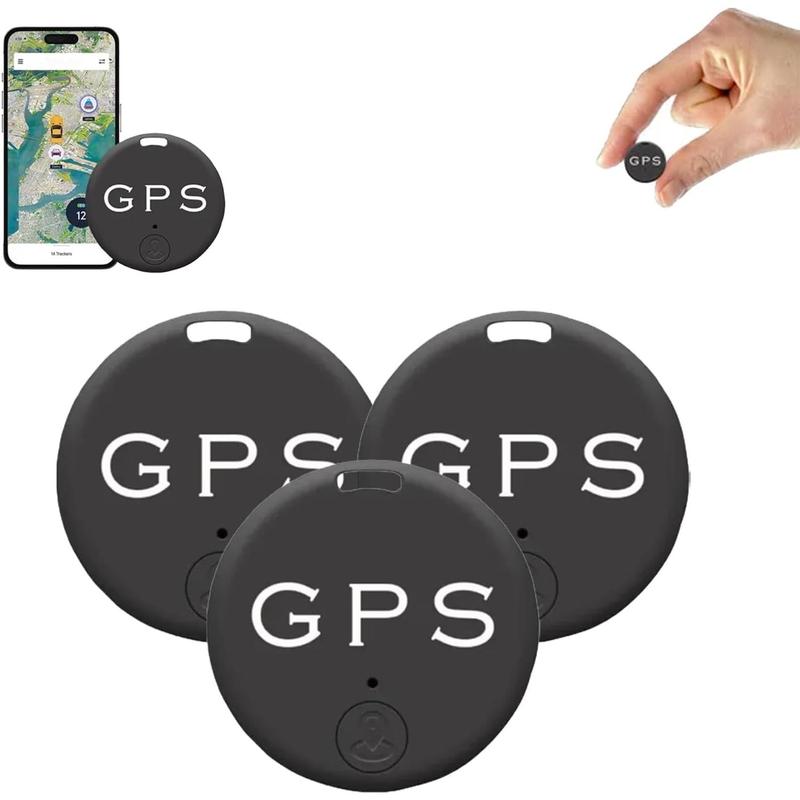 Mini Magnetic GPS tracker, GPS tracker strong magnetic car tracking anti-lost, mini worldwide GPS tracker, smart key finder locator, GPS tracking device (3PCs)