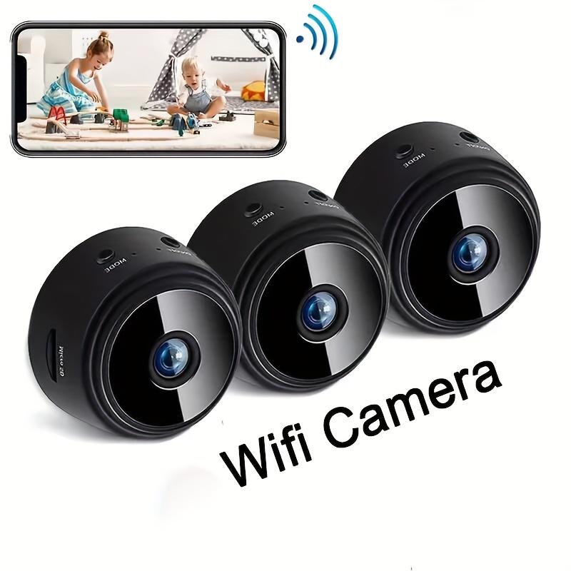 Wireless Mini Camera with Magnetic Back Cover, USB Rechargeable, Non-Waterproof, ≤ 36V Working Voltage, Support Wi-Fi, Rechargeable Lithium Polymer Battery, Suitable for Home, Pet, Vehicle Monitoring