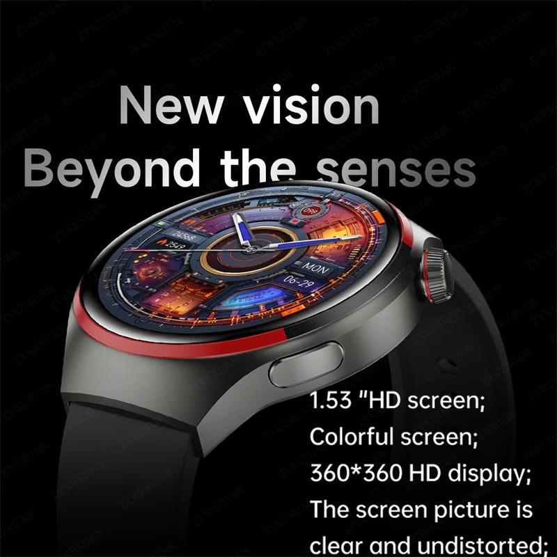 For Huawei WATCH 4 PRO New Smart Watch Space Exploration Edition HD Bluetooth Call GPS NFC Heart Rate Blood Pressure Smart Watch Android Waterproof Wearable Button Charging Communication Connection Custom Medical Monitor