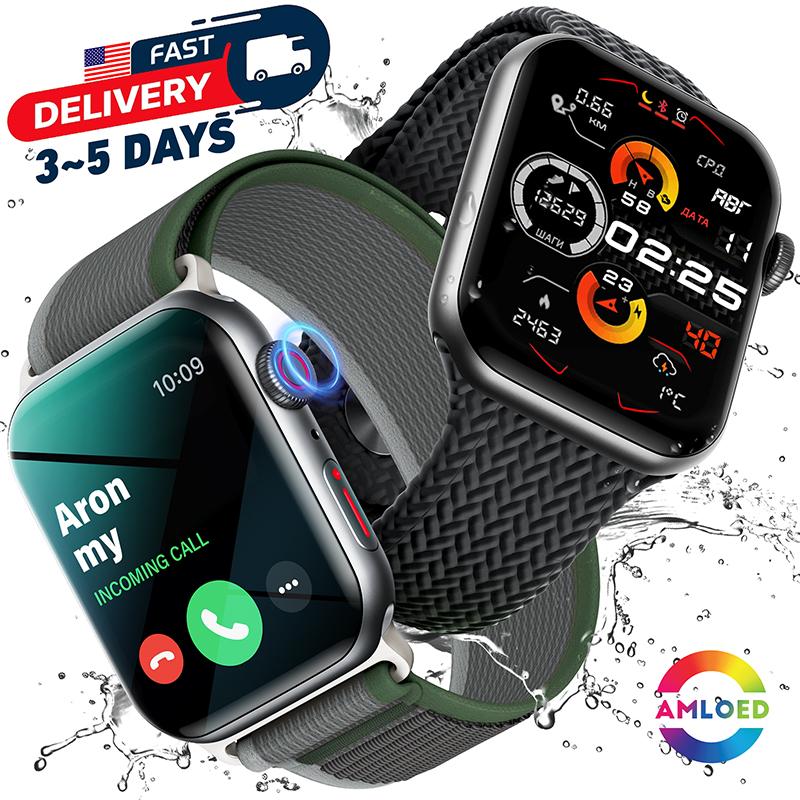 Smart Watch with Multi-Function Waterproof, Ultra thin, Portable Fitness Health Detection, Sport Mode, Anti-Collision, Sports & Health Monitoring,Smartphone Wristwatch Wearable Devices