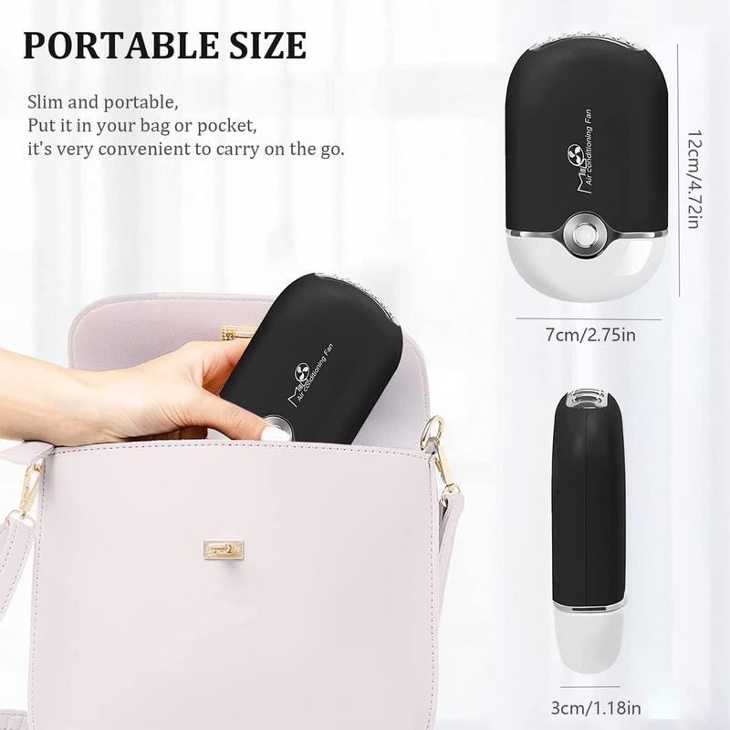 Lash Fan Dryer for Extensions: Rechargeable, Mini, with Sponge, for Application Usb Portable Protection