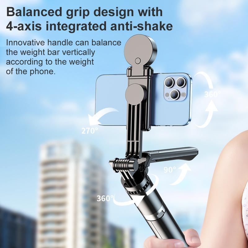 Selfie Stick Tripod, Mobile Tablet Holder, Remote Control Selfie Accessory, with Fast Charging Cable, Suitable for Apple 15 14 13 phone holder