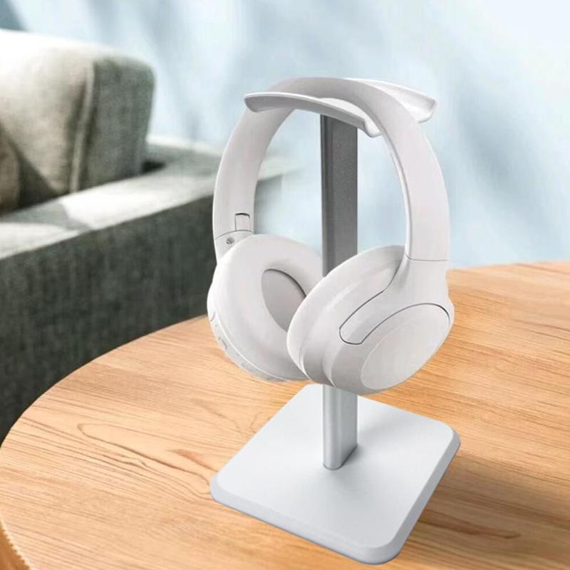 Solid Desktop Headset Holder, 1 Count Stable Durable Headphone Rack, Headset Stand for Home Office