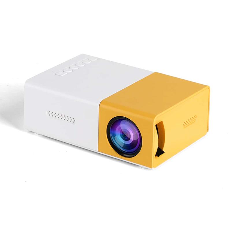 Mini Projector, HD Portable Video Projector With HD-Compatible, DCW, SD, CVB, USB Interfaces Compatible With TV Stick, For For Outdoor Home Theater LED Pico Projector, Projector For Kids