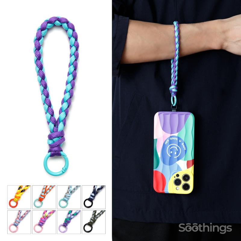 Hand-woven Cellphone Wrist Strap Mobile Phone Lanyard Universal Holder Chain Anti-Lost phone wrist Accessories Smartphone