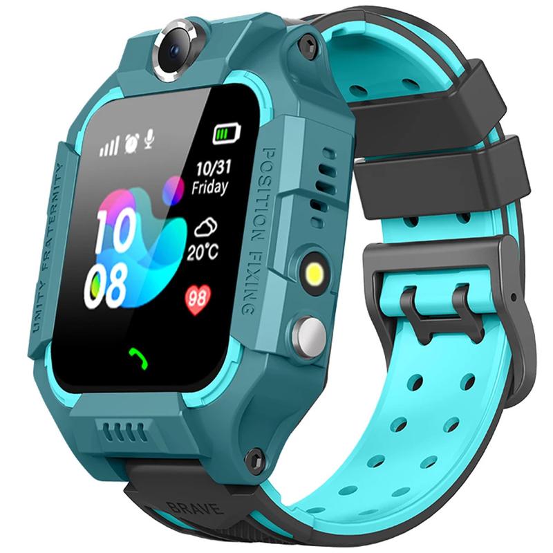 Kids Smart Watch SOS Phone Watch Ip67 Waterproof Remote Photo Smartwatch Compatible For IOS Android