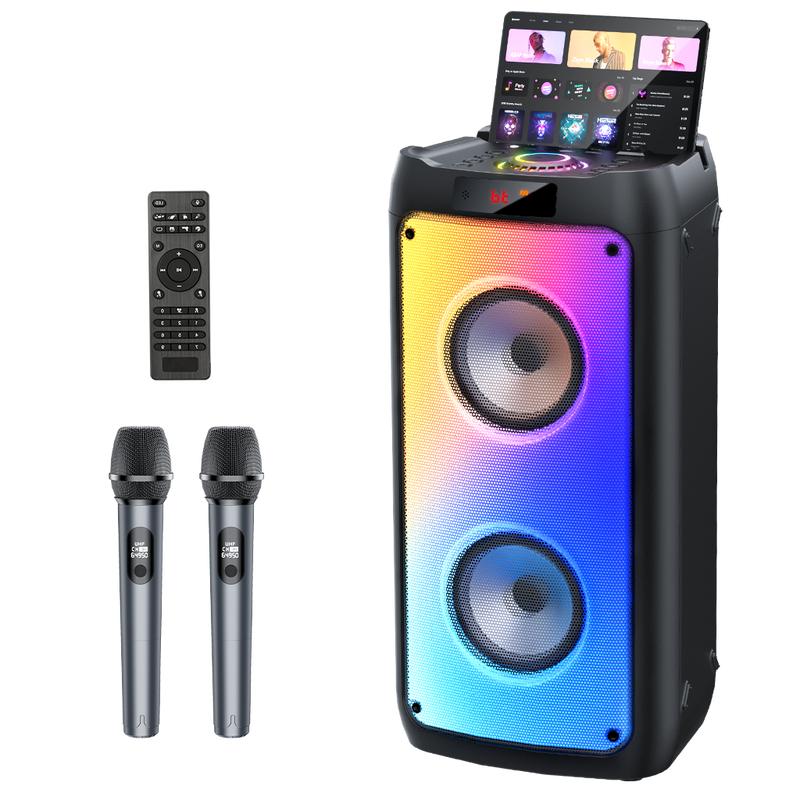 JYX T10T Karaoke Machine with 2 Mics