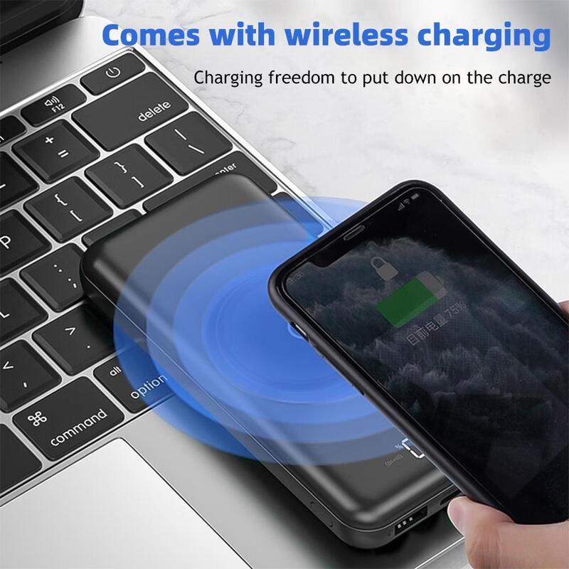 Portable Charger, 25800mAh 5V2.1A Portable Power Supply, USB C, Speed Charging External Power USB-C Battery Pack, Compatible with iPhone, Samsung, AirPods and more!