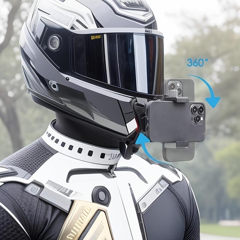 8pcs Ultimate Action Camera Kit: Durable Mounts for GoPro, Smartphones & Osmo Action - Includes Motorcycle Helmet, Head & Chest Holders