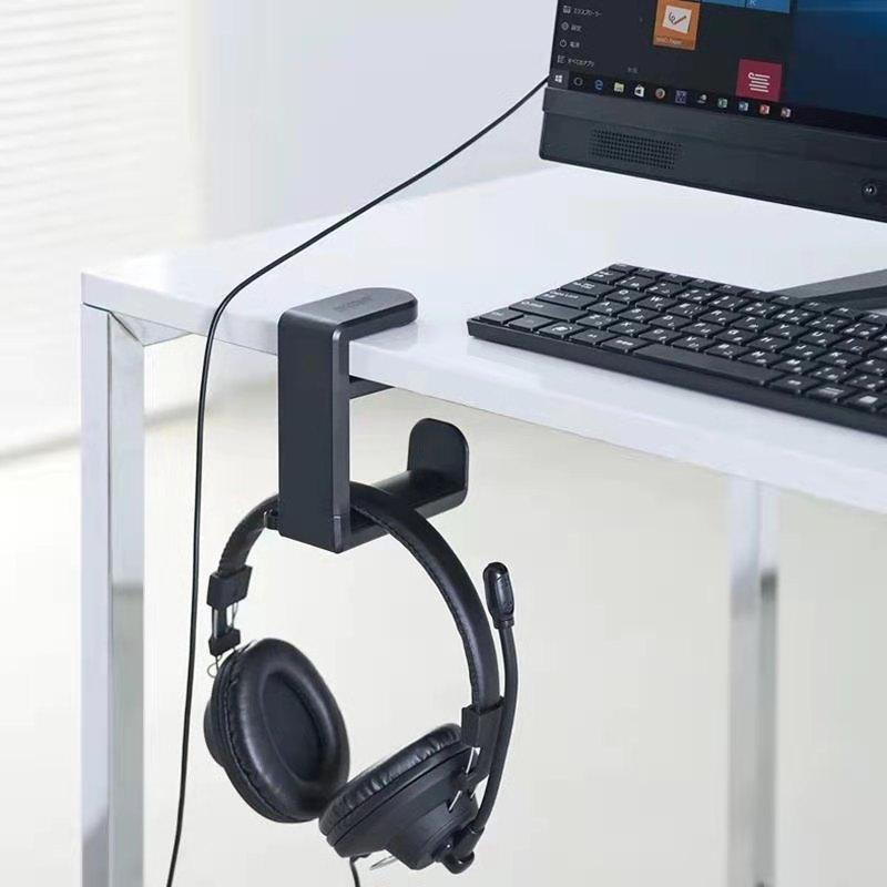 Desktop Headphone Stand for Summer Gift, Headset Hanger with Cable Clip, Earphone Holder, Headphones Rack, Headphones Stand Mount, Earphone Organizer, Wireless Headphones Holder