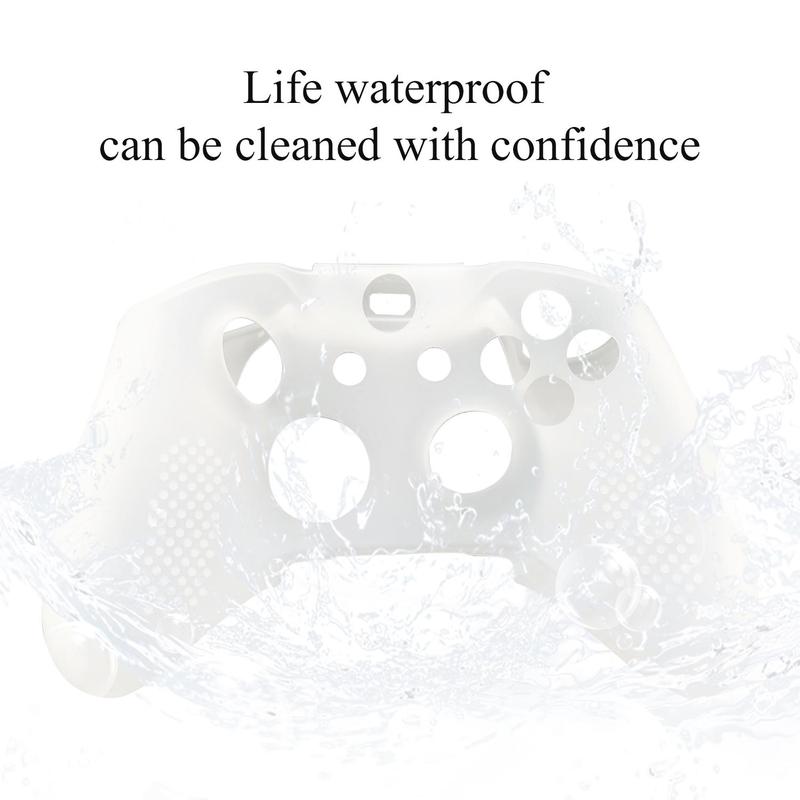 Silicone Gamepad Protector, Anti-slip Gamepad Protective Cover, Gamepad Protective Case for Xbox One S, Xbox One X