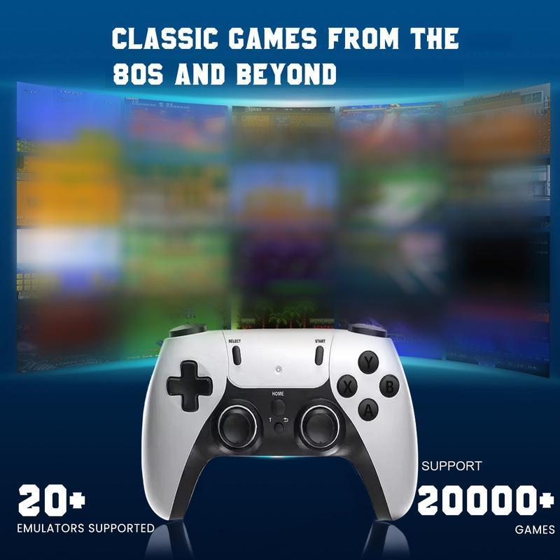 Coolnut 20,000+ Retro Game Stick, Plug and Play Video Games Console 26 Emulators, 4K HDMI Output, Premium Competitive Dual Controllers