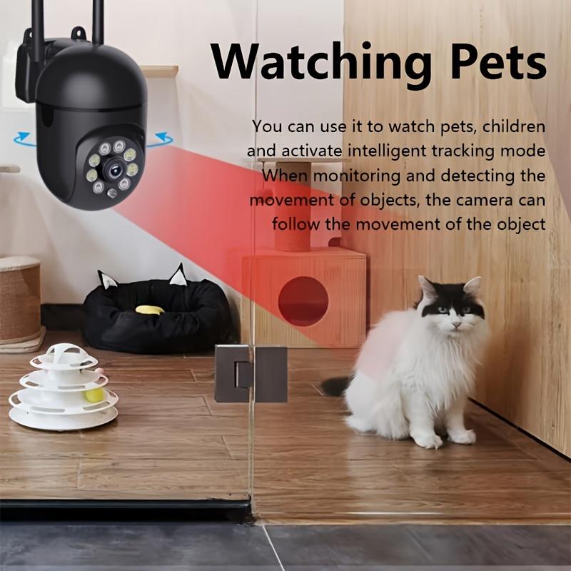 HD WIFI Surveillance Camera, Indoor And Outdoor Long Range HD Night Vision Camera, 355 Degree Intercom Home Security Camera, 2.4G Home Security System, AI Mobile Detection, Two-Way Audio, Color Night Vision, Home Surveillance Security System