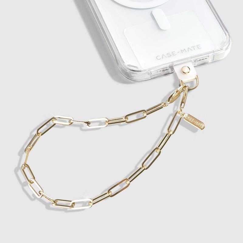 Gold Link Chain Phone Charm