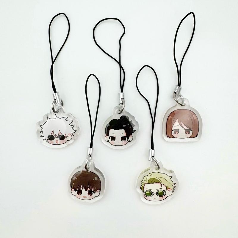 Sorcerer Chibi 1” Mini Anime Phone Charms